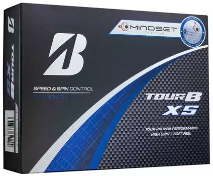 Мяч для гольфа BRIDGESTONE TOUR B XS 2024 Модель 12 мячей Белый Mindset S4WXJM