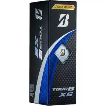 Мяч для гольфа BRIDGESTONE TOUR B XS 2024 Модель Чехол Коробка 3 мяча Жемчужно-белый S4GXJ