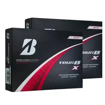 Мяч для гольфа Bridgestone TOUR B белый