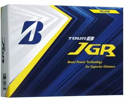 Мяч для гольфа BRIDGESTONE TOUR B JGR 2018 Модель 12 мячей Желтый жёлтый
