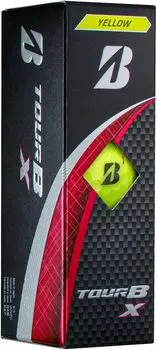 Мяч для гольфа BRIDGESTONE TOUR BX 2024, модель, чехол, коробка, 3 мяча, желтый B4YXJ жёлтый