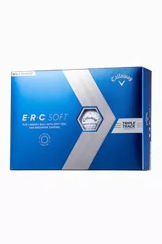 Мяч для гольфа Callaway ERC SOFT 23 TRPL TRK 1 дюжина 3-х компонентный белый (12 шт.)