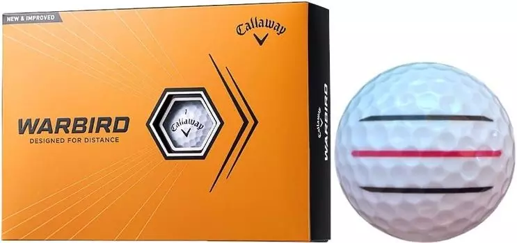 Мяч для гольфа Callaway WARBIRD 23 года, модель 1 [линия Hapiraki_Golf] (Белая дюжина_3 линии)