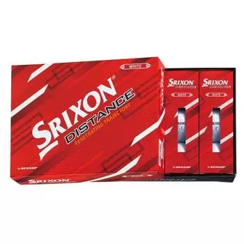 Мяч для гольфа DUNLOP Dunlop SRIXON DISTANCE9 2022 Модель 1 дюжина (12 шт.) белый