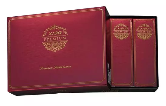 Мяч для гольфа Dunlop XXIO PREMIUM9 2024 года выпуска, модель 1 дюжина, королевский бордо (12 шт.)