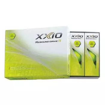 Мяч для гольфа Dunlop XXIO REBOUND DRIVE2 2023 Модель 1 дюжина (12 шт.) Лаймовый желтый