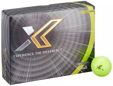Мяч для гольфа DUNLOP XXIO XX, 1 дюжина, цвет лаймово-желтый (12 шт.)