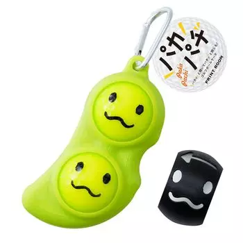 Мяч для гольфа Edamame TPU Cute Golf Holds 2 Магнитный карабин Шаблон включен для женщин и [PRINTROOM Official] Чехол, Форма, Материал, Мешочек, Детали,