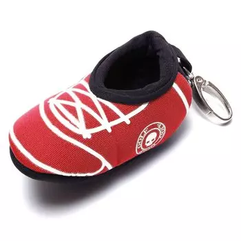 Мяч для гольфа GoodsLand 2, карабин для обуви для гольфа, в комплекте [5 цветов] Чехол для мужчин, детали, стильный, сумка, принадлежности, форма, GD-GLBLCASE-RD красный