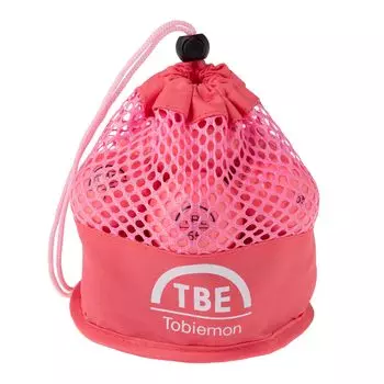 Мяч для гольфа Hiemon TOBIEMON официально лицензированный, 2 штуки, 1 дюжина, с сетчатым мешком (Тобиемон) (12 Шариков) (розовый) розовый