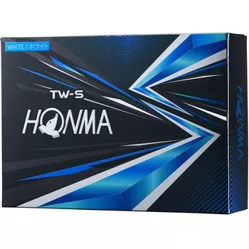 Мяч для гольфа Honma 2021 1 дюжина 12 мячей белый желтый 3 шт. серия Tour Spin Distance TOUR WORLD Honma TW-X TW-S HONMA/TW-S_2021/белый белый