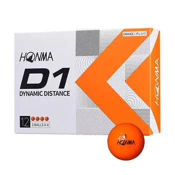 Мяч для гольфа Honma D1 BT2201, 2 шт., мягкая иономерная система полета, мяч для гольфа, 1 дюжина, 12 мячей, стоимость, производительность, гольф Honma D-1