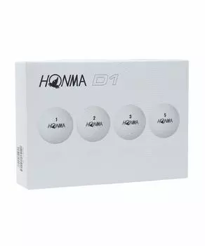 Мяч для гольфа Honma Golf новый D1 белый BT-1801