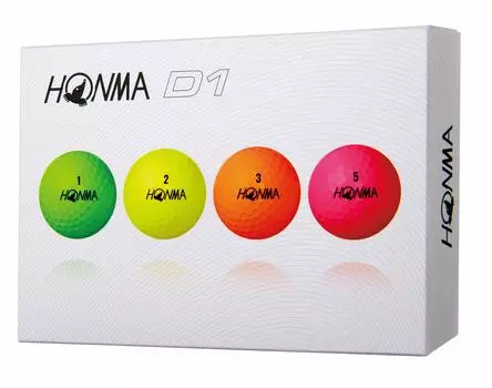 Мяч для гольфа Honma Golf Новый D1 Новый D1 Multi BT-1801