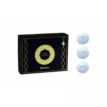 Мяч для гольфа KASCO Kira Diamond White Dozen KIRA DIAMOND