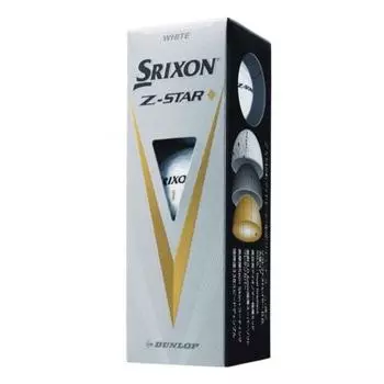 Мяч для гольфа SRIXON SRIXON Z-STAR Diamond Sleeve (3 куска) (Белый/FF/Мужской)