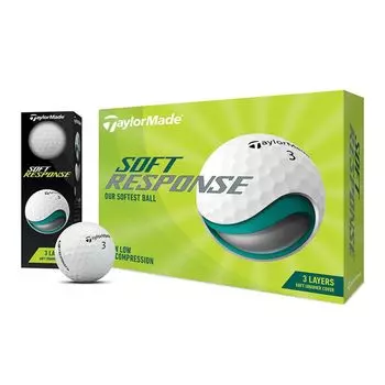 Мяч для гольфа TaylorMade TM22 Soft Response JPN dz Soft Response 2022 N0803601 Белый