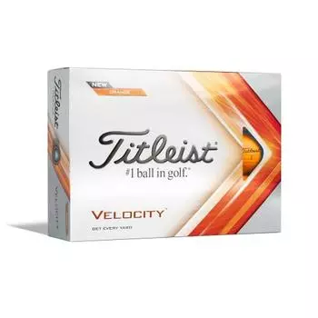 Мяч для гольфа Titleist 22Velocity унисекс T8226S-J оранжевый