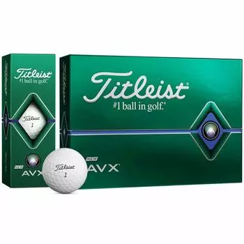 Мяч для гольфа Titleist AVX белый (T9012S-3PJ) (3 куска)