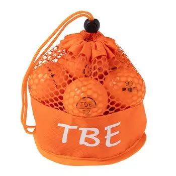 Мяч для гольфа TOBIEMON TOBIEMON Pearl Certified Ball 1 дюжина R&A (12 шт.) (оранжевый)