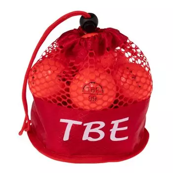 Мяч для гольфа Tobiemon TOBIEMON Pearl Certified Ball 1 Dozen R&A (12 шт.) (красный)