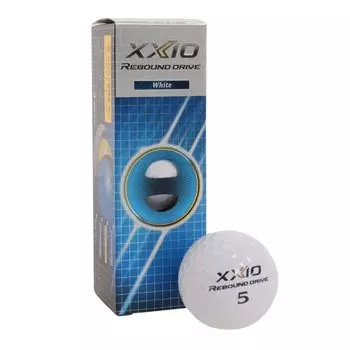 Мяч для гольфа XXIO XXIO Rebound Drive XXIO REBOUND DRIVE sleeve XN RD WH (1 (3 мяча)/Белый) белый