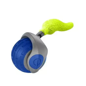 Мяч для игрушек для кошек и собак, мяч для саморазвлечения и избавления от скуки, игрушка для преследований кошек, устойчивая к жеванию One Size синий