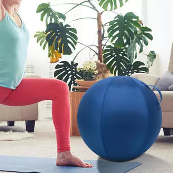 Мяч для йоги для пилатеса, мяч для упражнений, сложенный баланс, сидячие мячи для Diameter 55cm