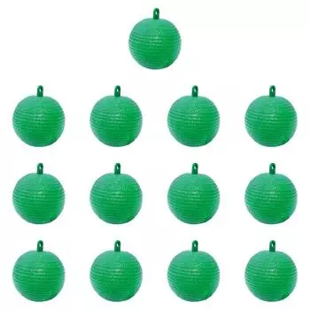 Мяч для ловли фруктовых мух 8 см, липкая ловушка для ловли фруктовых насекомых (зеленый)