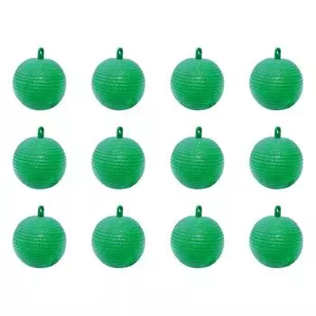 Мяч для ловли фруктовых мух 8 см, липкая ловушка для ловли фруктовых насекомых (зеленый)