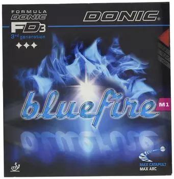 Мяч для настольного тенниса DONIC Blue Fire M1 Soft Rubber Back Red MAX AL063 красный