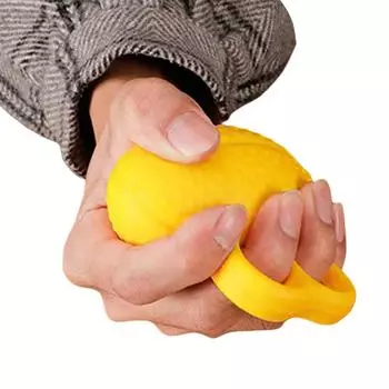 Мяч для пальцев с захватом PU для тренировки силы пальцев, снятие стресса для реабилитации