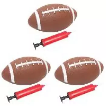 Мяч для регби для подростков, маленький мяч для регби, противоскользящий, для детей и студентов (21см) #C