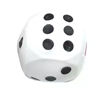 Мяч для снятия стресса Dice, удобный, мягкий, упругий, для снятия стресса, игрушка для пальцев для детей и взрослых