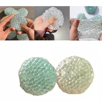 Мяч для снятия стресса ручной работы, кожаный мяч для снятия стресса, хрустящий мяч для снятия стресса без воздуха, шариковые шарики для снятия стресса, дешевые мягкие шарики Taba для снятия стресса синий