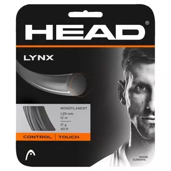 Мяч для тенниса HEAD Hard Gut LYNX 12 м Антрацит 281784