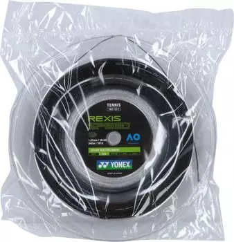 Мяч для тенниса YONEX Gut Lexis Speed 125 240 м рулон черный TRSP1252 (007) чёрный