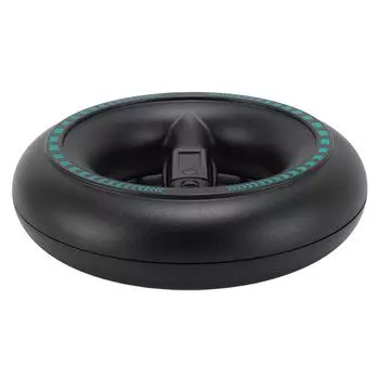 Мяч для тренировки запястья с интеллектуальным дисплеем, изогнутая ручка, улучшенный захват, тренажер для укрепления запястья, тренажер для предплечья павлин голубой