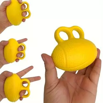 Мяч для упражнений на руки, мяч для терапии пальцев, 2 шт., укрепление хвата, улучшение гибкости, сжимающие мячи для снятия стресса, силовой тренажер для сопротивления рук 2pcs