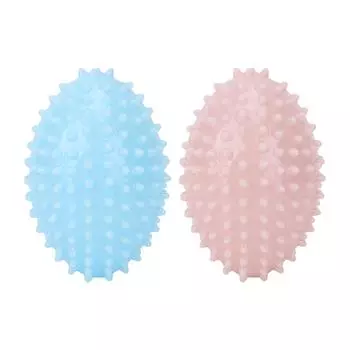 Мяч для упражнений с ручным захватом, акупунктурные точки на ладонях, массажный мяч для сжатия рук, для тренировки рук Blue