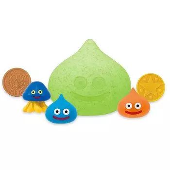 Мяч для ванны Dragon Quest Slime без КОРОБКИ, штук всего 5 видов ~Hoimi Yu~ 1КОРОБКА=12 зелёный