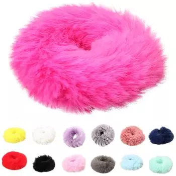 Мяч для волос, кольцо для волос, веревка для головы, для взрослых, осенние и зимние модели, веревка для волос, милая, универсальная чёрный