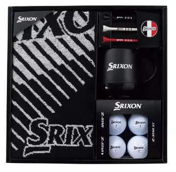 Мяч DUNLOP SRIXON подарочный Z-STAR GGF-F4402 чёрный