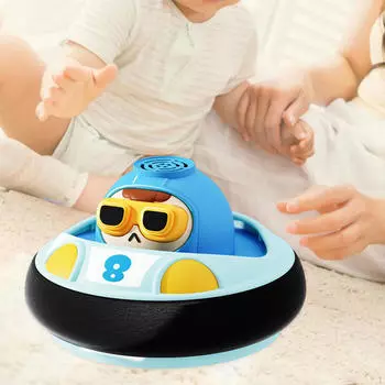 Мяч игрушка с легкой музыкой футбольная игра дети обучающие футбольные игрушки для синий