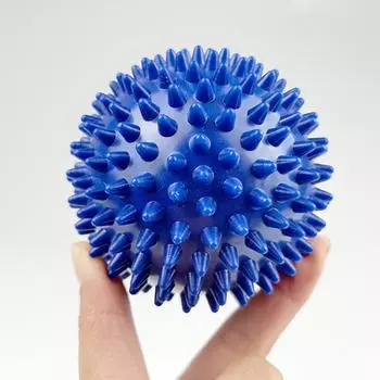 Мяч из ПВХ с шипами, массажный мяч для йоги, фитнес-мяч, мяч для захвата, мяч для ног, мяч для фитнеса, мяч для релаксации, мяч для йоги One Size