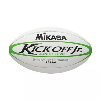 Мяч MIKASA, сертифицированный Японской ассоциацией регби и футбола, размер 3, для начальной школы, специальный синтетический каучук, зеленый, рекомендуемое внутреннее давление (Для зелёный
