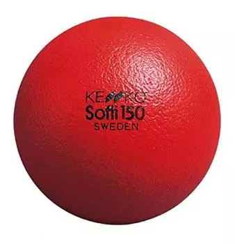 Мяч Nagase Kenko Kenko Softball 150 Красный 1 шт Красный 150 мм S150-R красный