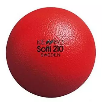 Мяч Nagase Kenko Kenko Softball 210 Красный 1 шт. Красный 210 мм S210-R красный