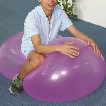 Мяч пляжный детский уличный тренажер для снятия стресса игрушка 120 см Blue XL