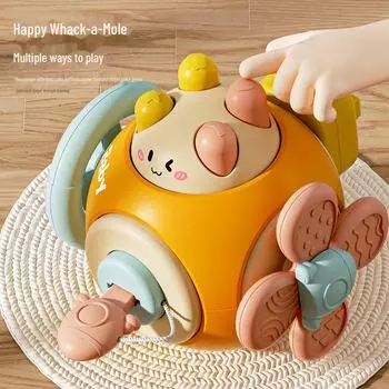 Мяч развивающий детский: Музыкальный волшебный куб для детей от 0 до 3 лет